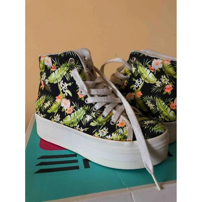 Pre-owned Jeffrey Campbell Cloth Trainers