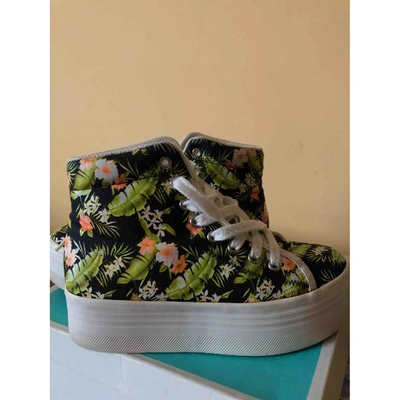 Pre-owned Jeffrey Campbell Cloth Trainers