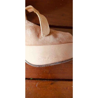 Pre-owned Chie Mihara Leather Heels In Pink