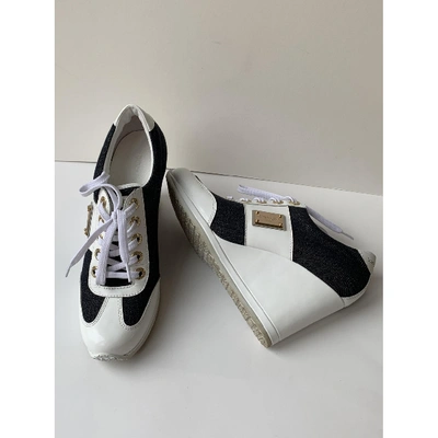 Pre-owned Dolce & Gabbana Cloth Trainers In Other
