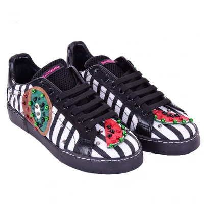 Pre-owned Dolce & Gabbana Black Trainers