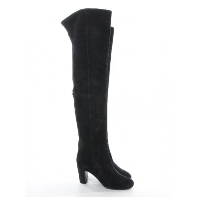 Pre-owned Chanel Boots In Black