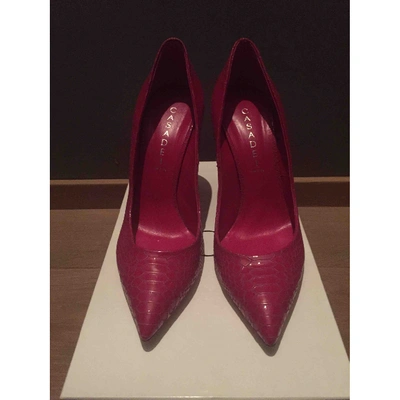 Pre-owned Casadei Leather Heels