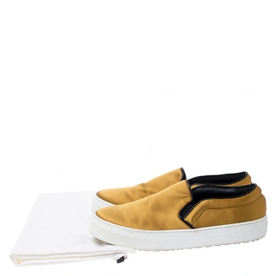 Pre-owned Celine Yellow Cloth Trainers