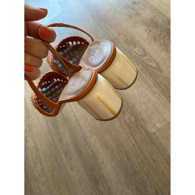 Pre-owned Loquet Leather Sandal In Other