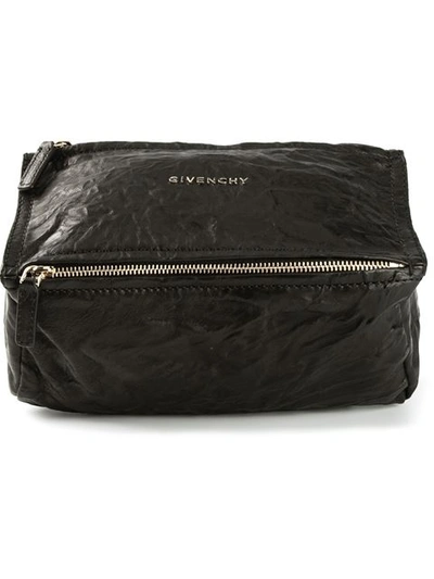 Givenchy Pandora Mini Pepe Crossbody Bag In Black
