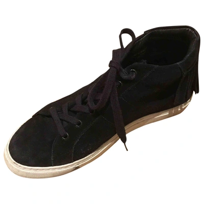Pre-owned Iro Trainers In Black