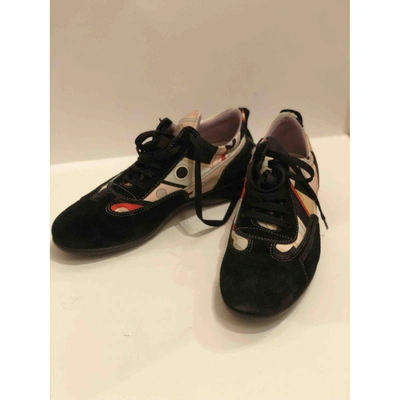 Pre-owned Emilio Pucci Trainers In Black