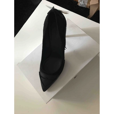 Pre-owned Isabel Marant Leather Heels In Black