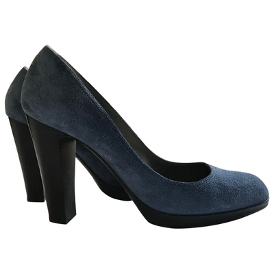 Pre-owned Sergio Rossi Heels In Blue