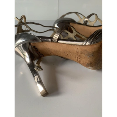 Pre-owned Jimmy Choo Lance Leather Sandals In Other