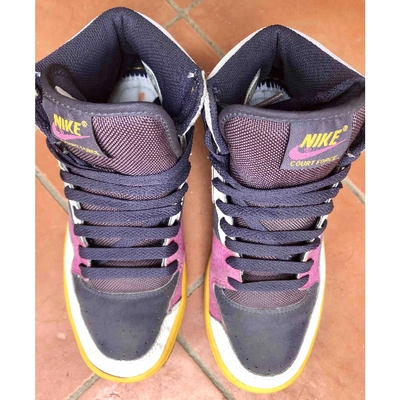 Pre-owned Nike Sb Dunk  Multicolour Leather Trainers