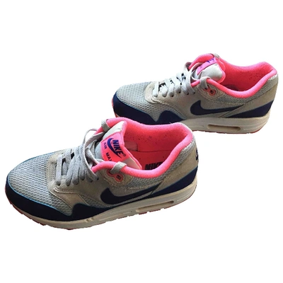 Pre-owned Nike Air Max 1 Trainers In Pink