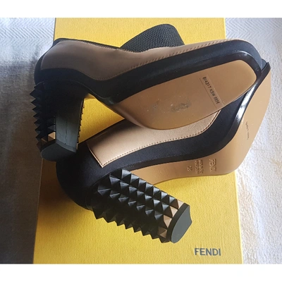 Pre-owned Fendi Multicolour Leather Heels