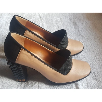 Pre-owned Fendi Multicolour Leather Heels