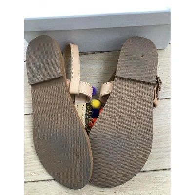 Pre-owned Elina Linardaki Multicolour Leather Sandals