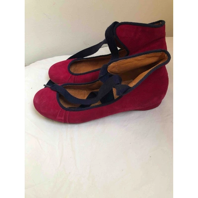 Pre-owned Chie Mihara Ballet Flats In Other