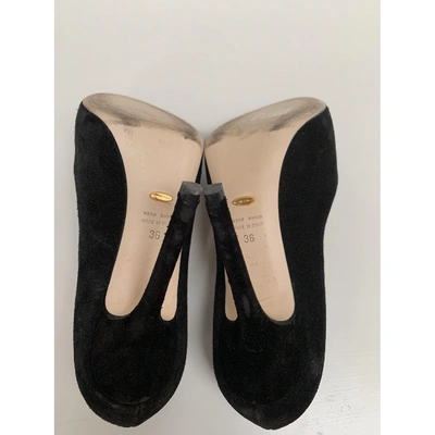 Pre-owned Sergio Rossi Heels In Black