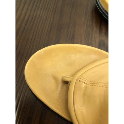 Pre-owned Loewe Camel Leather Boots