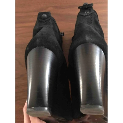 Pre-owned Balenciaga Ankle Boots In Black