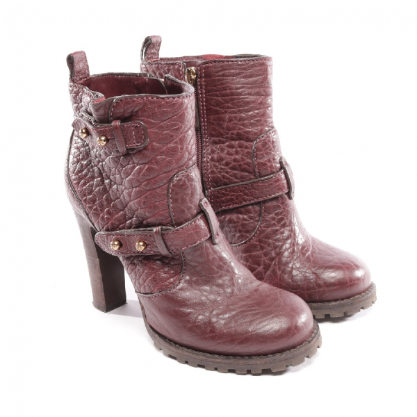 tory burch burgundy boots