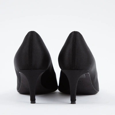 Pre-owned Giambattista Valli Cloth Heels In Black