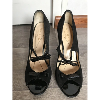 Pre-owned Kate Spade Sandals In Black