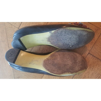 Pre-owned Emilio Pucci Leather Ballet Flats In Multicolour