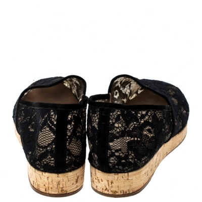 Pre-owned Gianvito Rossi Black Cloth Espadrilles