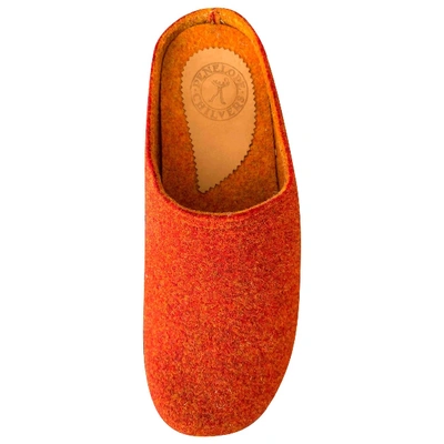 Pre-owned Penelope Chilvers Red Cloth Mules & Clogs