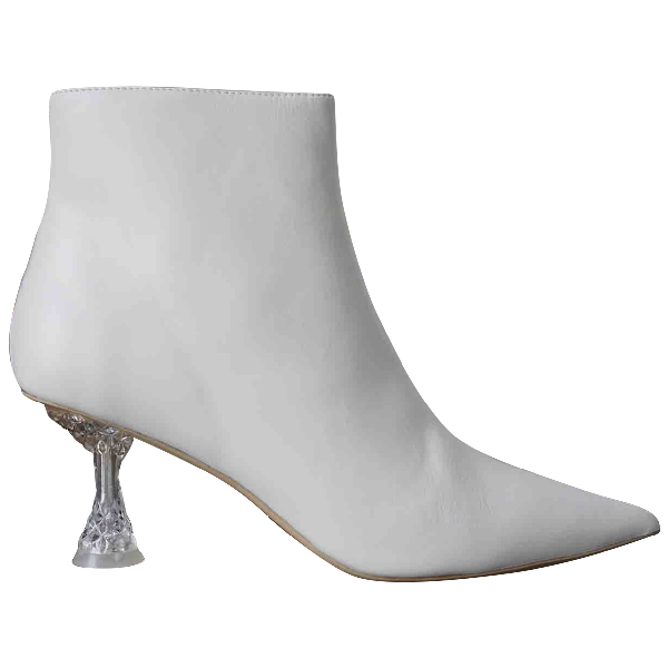 tony bianco white booties