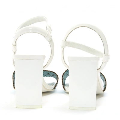 Pre-owned Amélie Pichard Leather Sandals In White