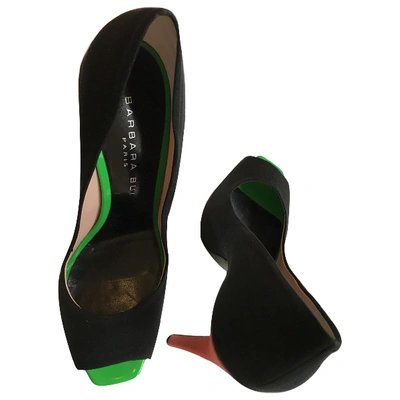 Pre-owned Barbara Bui Cloth Heels In Black