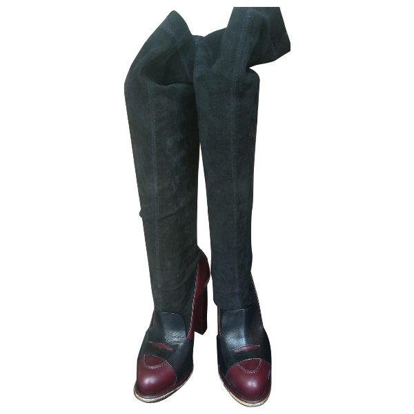 tommy hilfiger burgundy boots