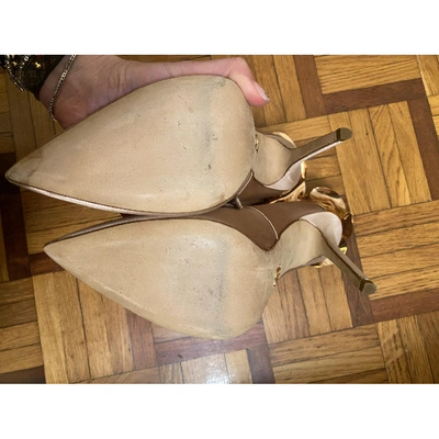 Pre-owned Roland Mouret Beige Heels