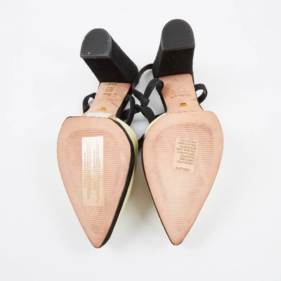 Pre-owned Osklen Patent Leather Heels In Ecru