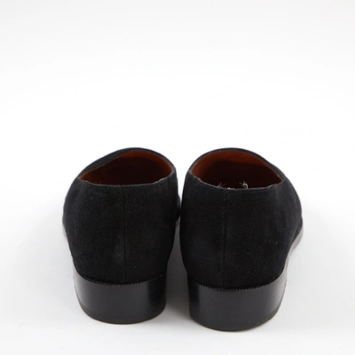 Pre-owned Robert Clergerie Flats In Black