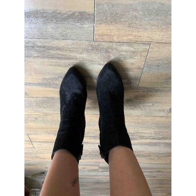 Pre-owned Barbara Bui Ankle Boots In Black