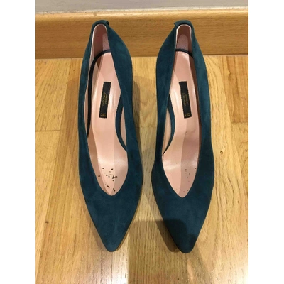 Pre-owned Mauro Grifoni Heels In Green