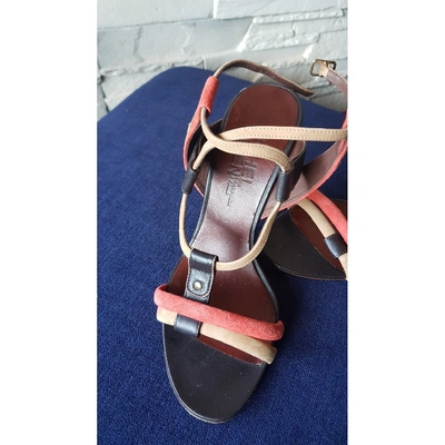 Pre-owned Michel Vivien Multicolour Leather Sandals