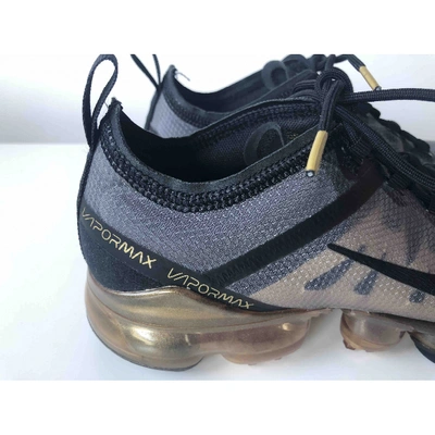 Pre-owned Nike Air Vapormax Gold Trainers