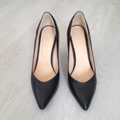 Pre-owned Comptoir Des Cotonniers Leather Heels In Black