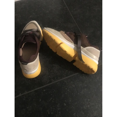Pre-owned Chloé Sonnie Brown Cloth Trainers