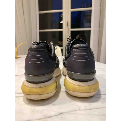 Pre-owned Fendi Black Rubber Trainers