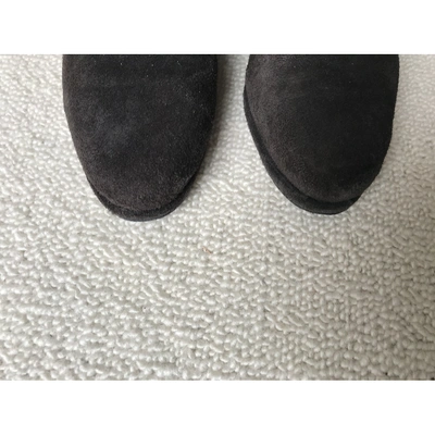 Pre-owned Opening Ceremony Boots In Anthracite