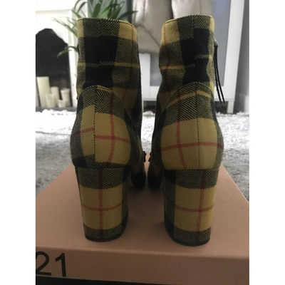 Pre-owned N°21 Leather Boots In Multicolour