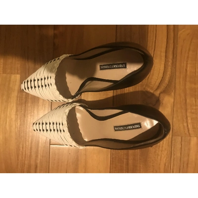Pre-owned Emporio Armani Leather Heels