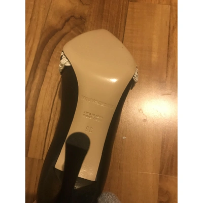 Pre-owned Emporio Armani Leather Heels