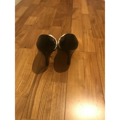 Pre-owned Emporio Armani Leather Heels