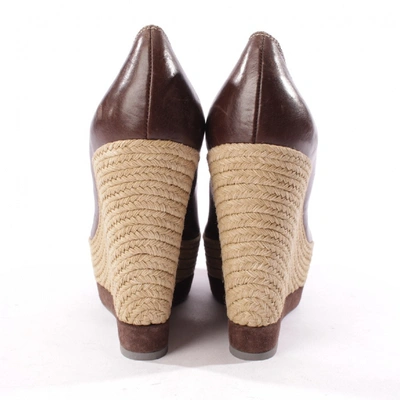 Pre-owned Sergio Rossi Brown Leather Heels